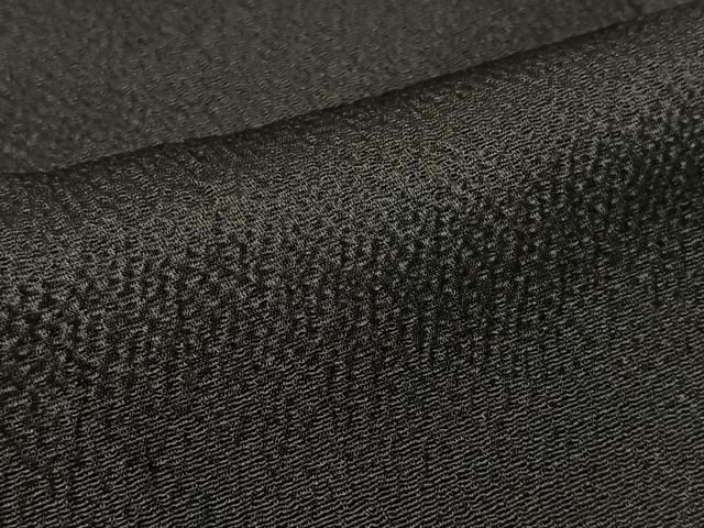 平和屋着物＃道行コート　リバーシブル　霞文　暈し染め　黒地　ロング丈　正絹　逸品　CAAV5885id 平和屋着物＃道行コート リバーシブル 霞文 暈し染め 黒地 ロング丈