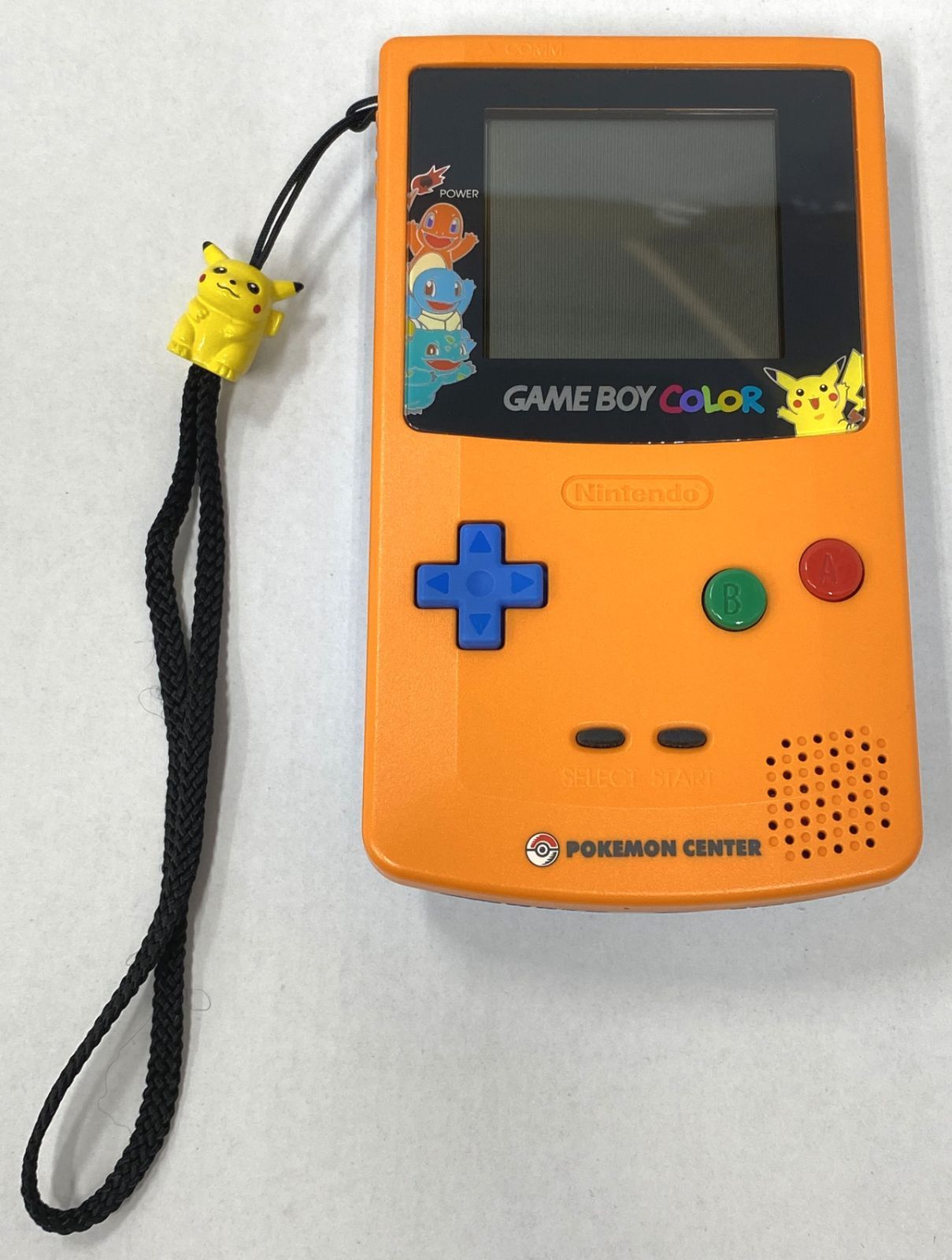 GB ハード | ゲームボーイカラー本体 ポケモン3周年記念バージョン オレンジ＆ブルー ストラップ付 | 箱なし 本体のみ 動作 済み | ゲームボーイ GAME BOY 任天堂 ニンテンドー | 25-20251013-A824