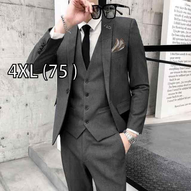 未使用級】Mサイズ 光沢ストレッチ スリーピース ORIHICA スーツ