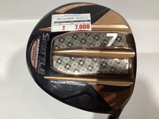 マジェスティゴルフ 旧マルマン SHUTTLE i4000AR 7W レディース フェアウェイウッド FW IMPACT FIT for Ladies フェアウェイ フレックスL レディース 女性用 右利き 右用 Dランク ゴルフクラブ