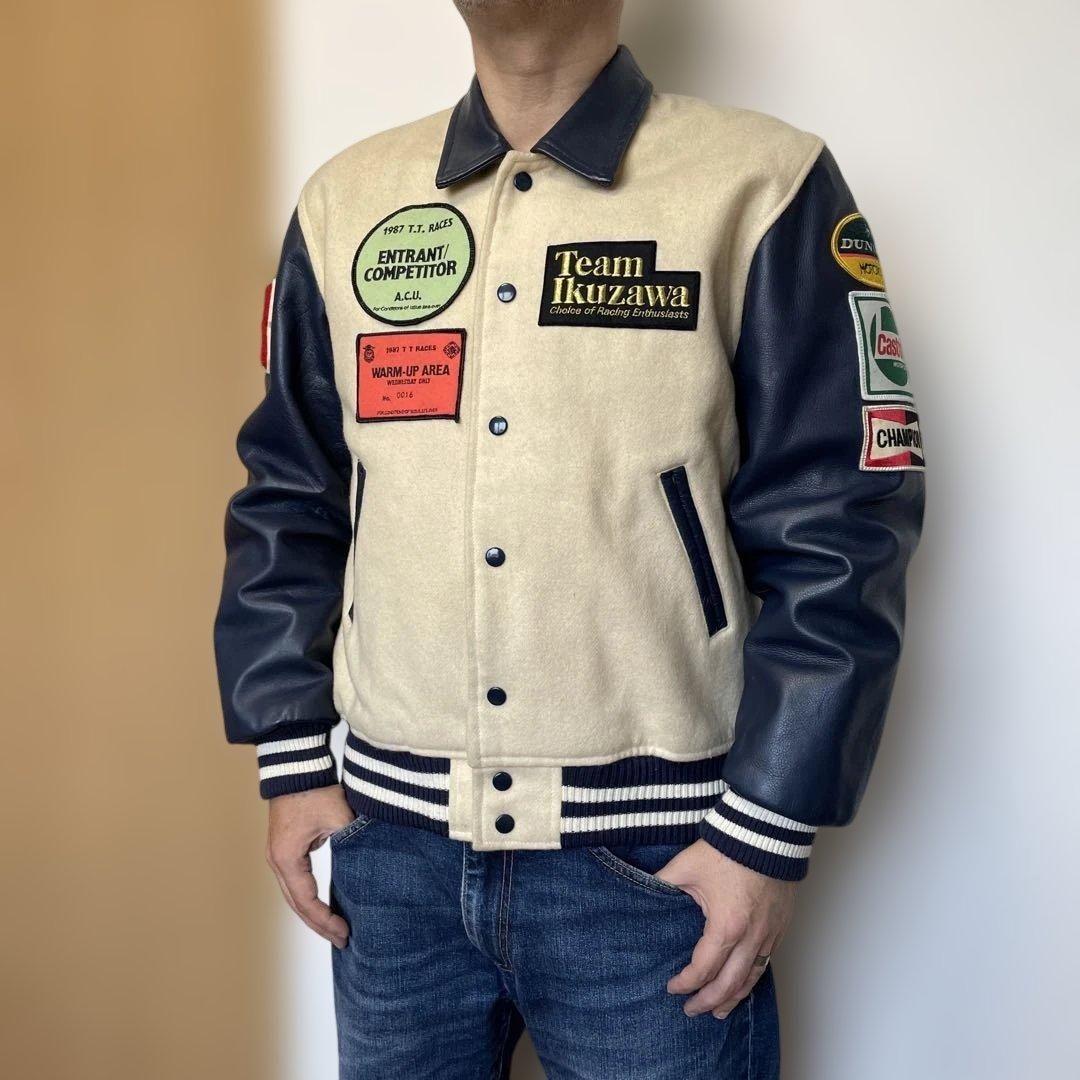 Team Ikuzawa スタジャン Lサイズ 生沢徹 チームイクザワ チーム生澤