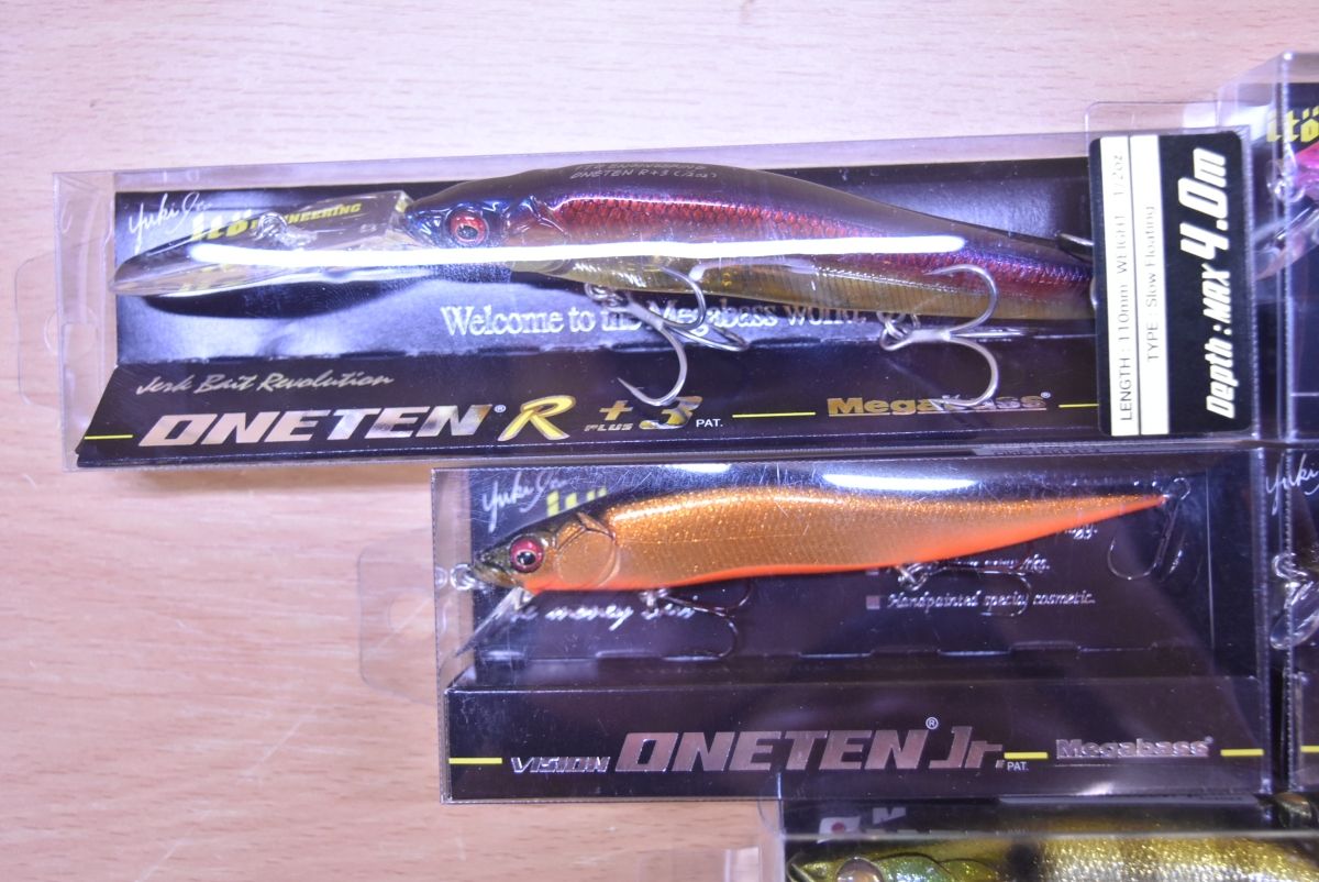 メガバス バスルアー セット ワンテン R 3 ビジョン ワンテンJr アイラウド Megabass VISION ONETEN i-LOUD 110