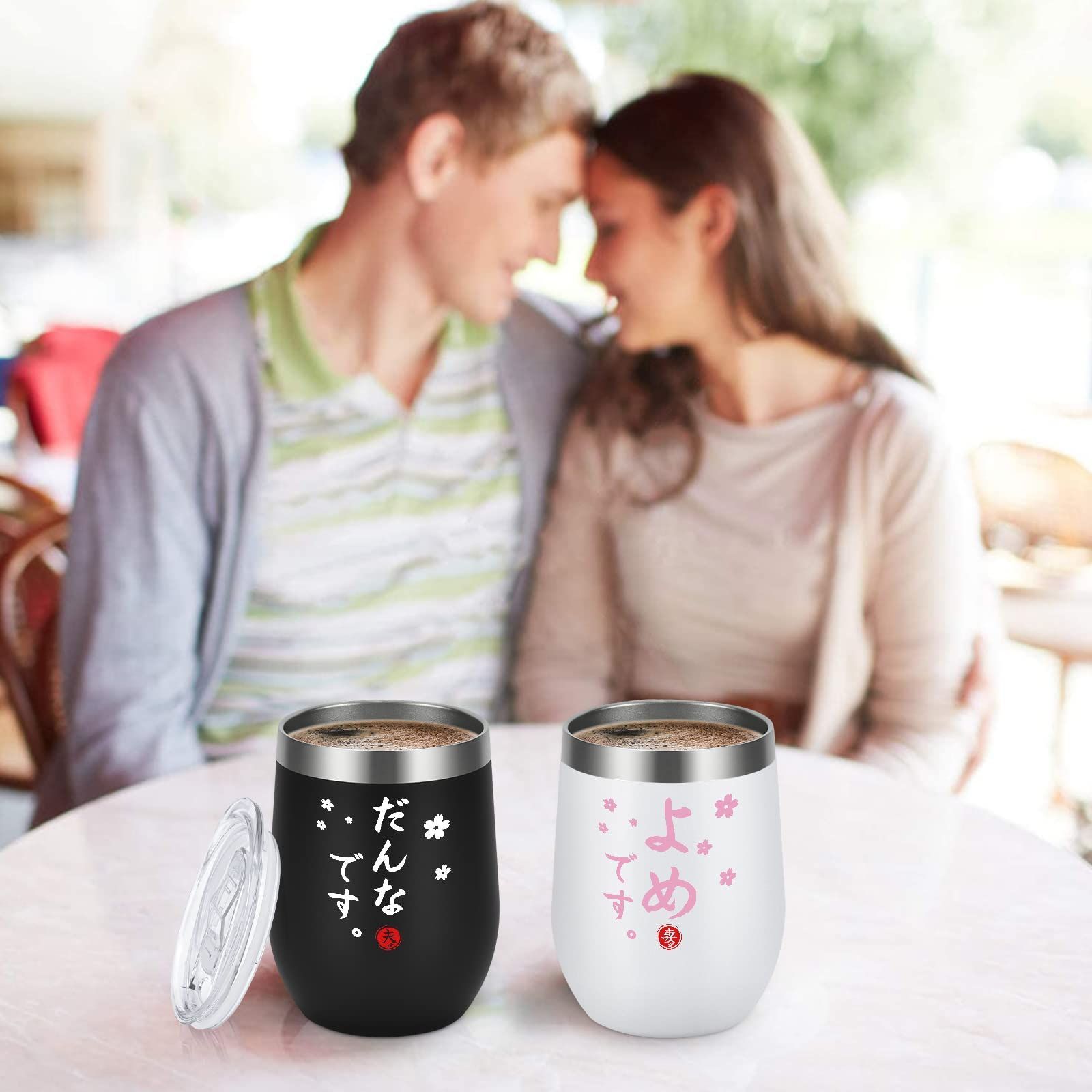 大特価】Livole 結婚祝い プレゼント 結婚記念日 ペアタンブラー 真空 