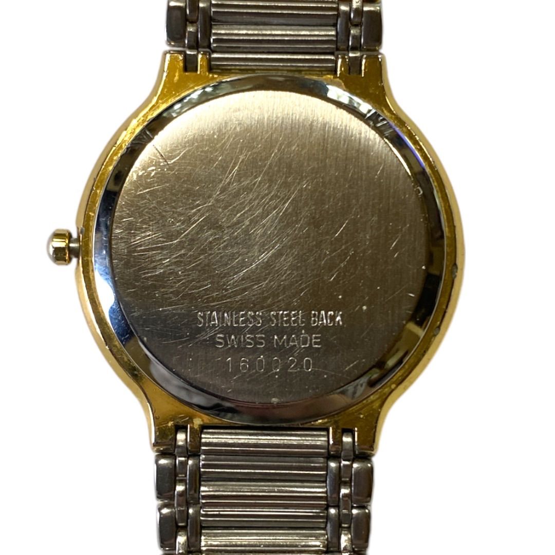 LEONARD レオナール 腕時計 クォーツ SS×レザー/ 1323 ゴールドカラー