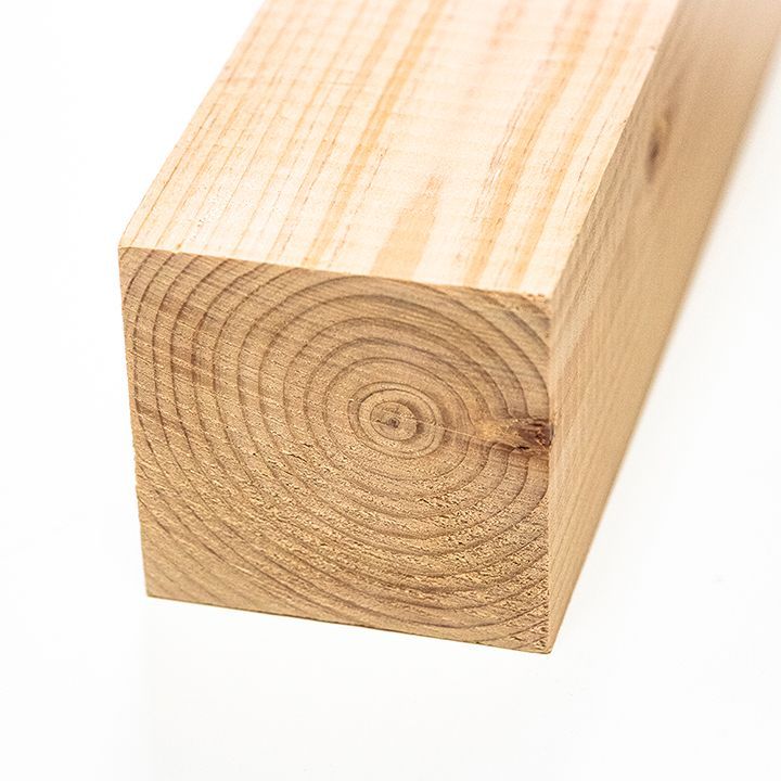 ヒノキ 楽天市場】ヒノキ 桧 角材105×105×600mm 2本セット カット材