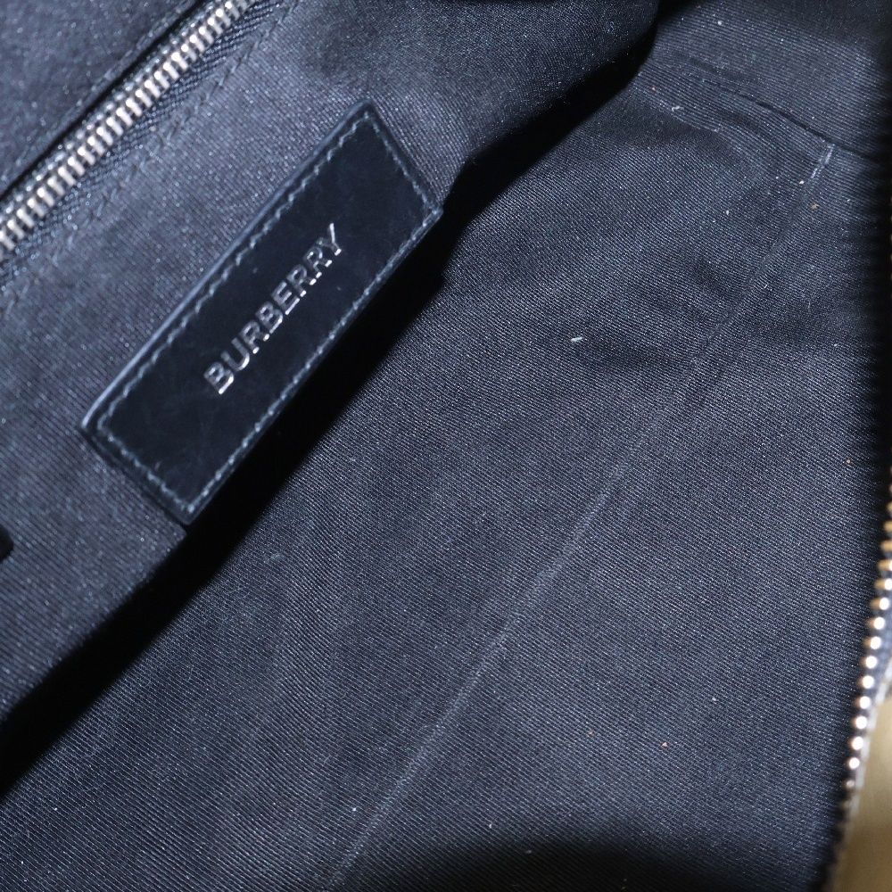 BURBERRY (バーバリー) ノバチェック レザー ウォッシュ セカンド  