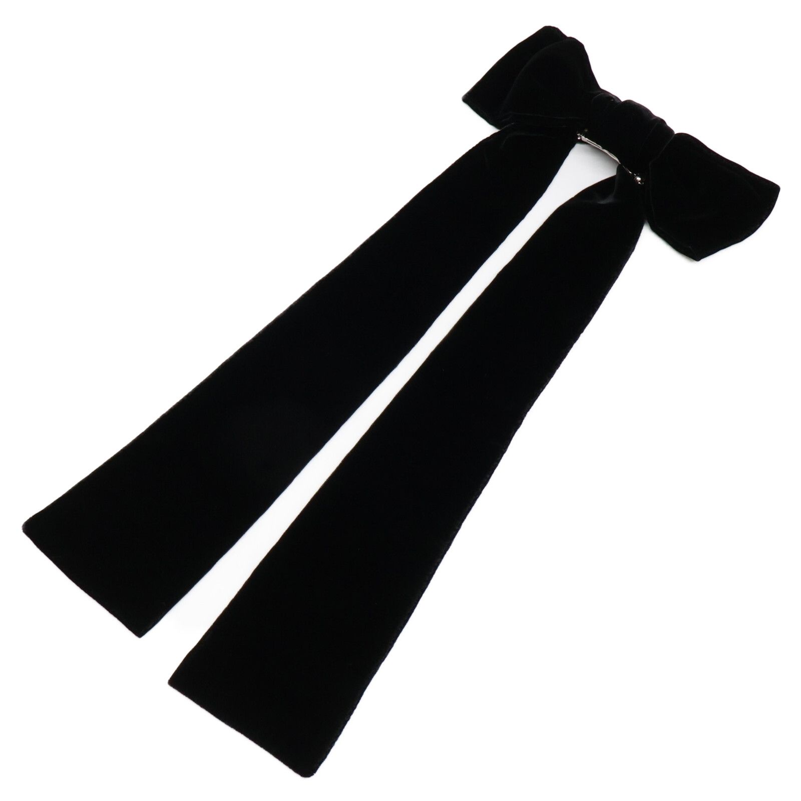 ヘアアクセサリー FETICO VELVET LONG BOW HAIR CLIP FETICO】VELVET BOW HAIR CLIP | loop