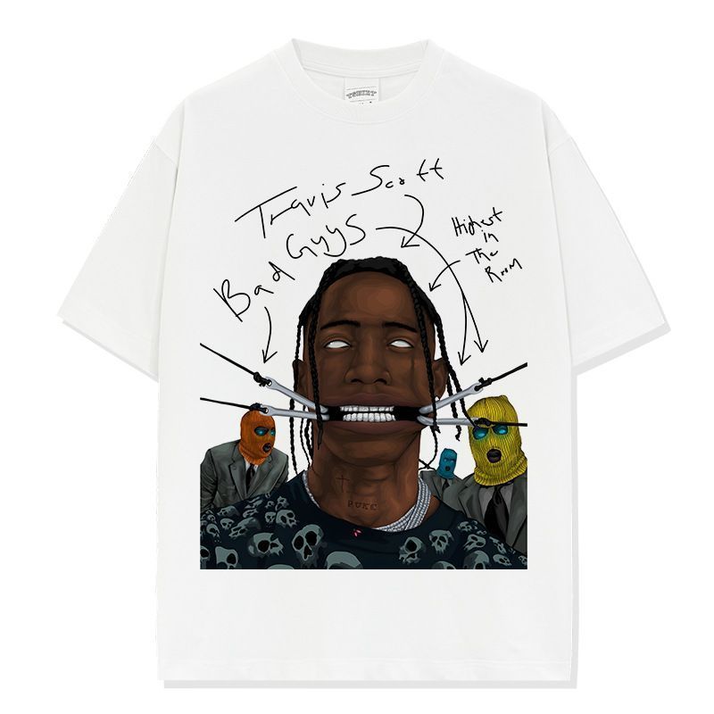 【送料無料】トラビススコット ライセンスTシャツ ホワイト 送料無料】トラビススコット ライセンス ロンドンツアーライブ