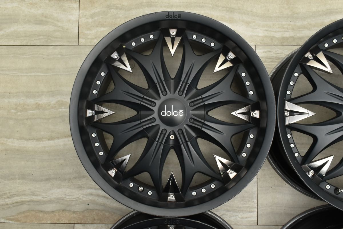 ドルチェ DC2 18インチ　4本セット　アルミホイール 人気ホイール】ドルチェ Dolce DC2 20in 8.5J +43 PCD114.3 4本セット