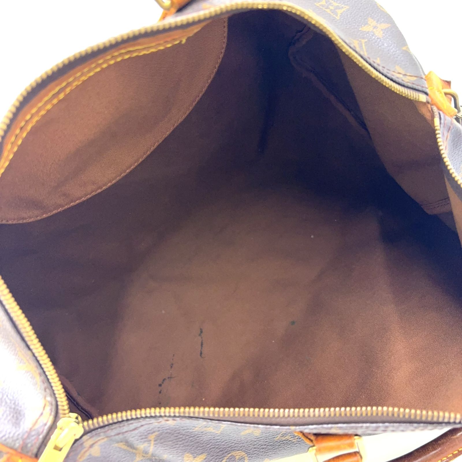 LOUIS VUITTON スピーディ40 モノグラム モノグラム レザー×PVC