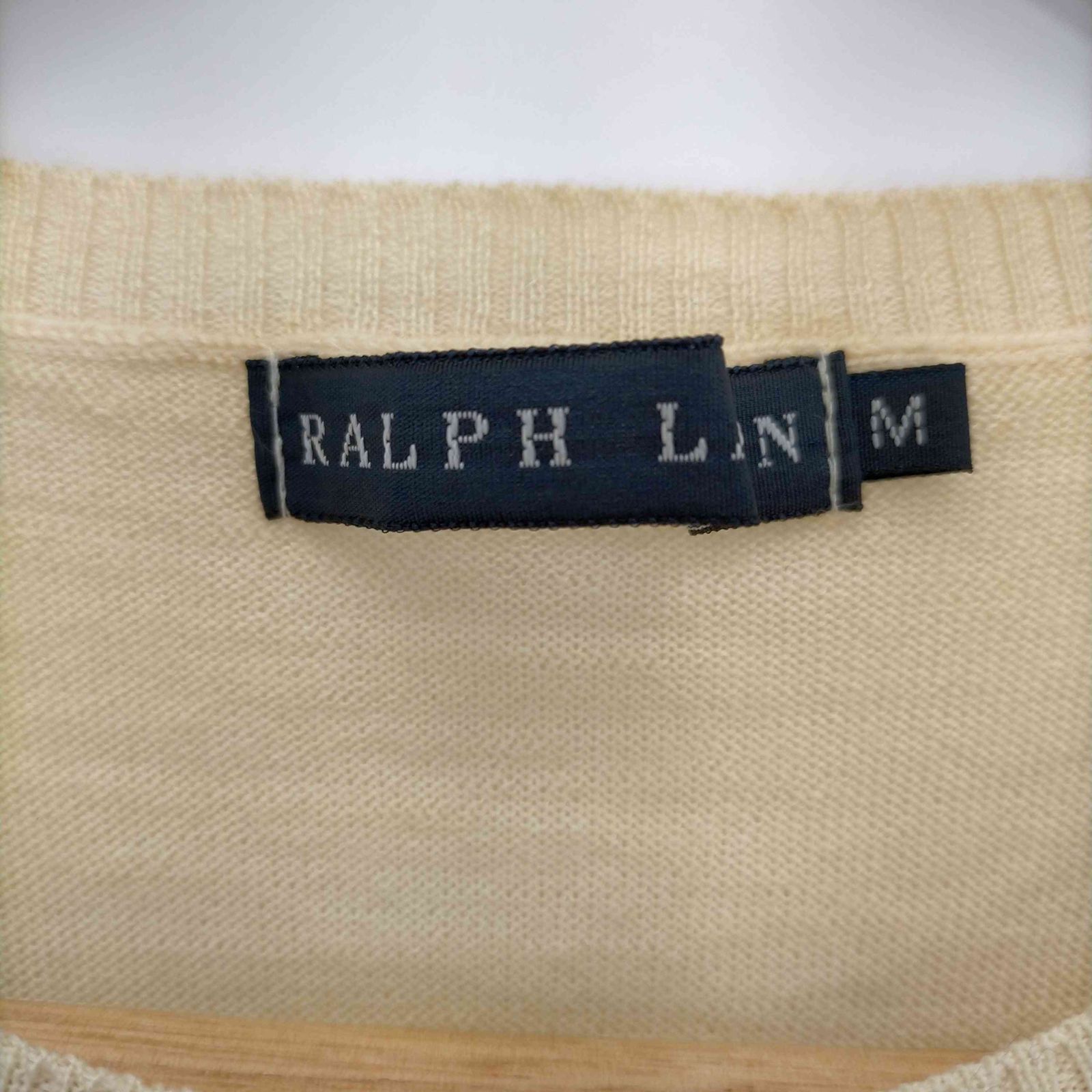 ラルフローレン RALPH LAUREN カシミヤシルク混 ウールニットベスト 