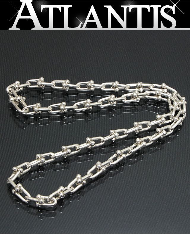 ティファニー ハードウェア スモールリンク シルバー ネックレス 61383