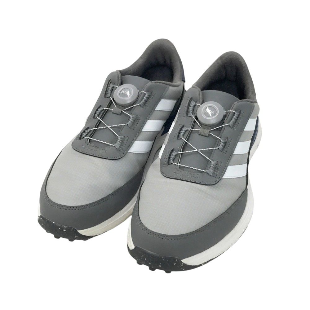 新品未使用✨adidas ゴルフシューズ グレー/ピンク24.0㎝ adidas スニーカー コードカオス22 ボア「adidas Golf