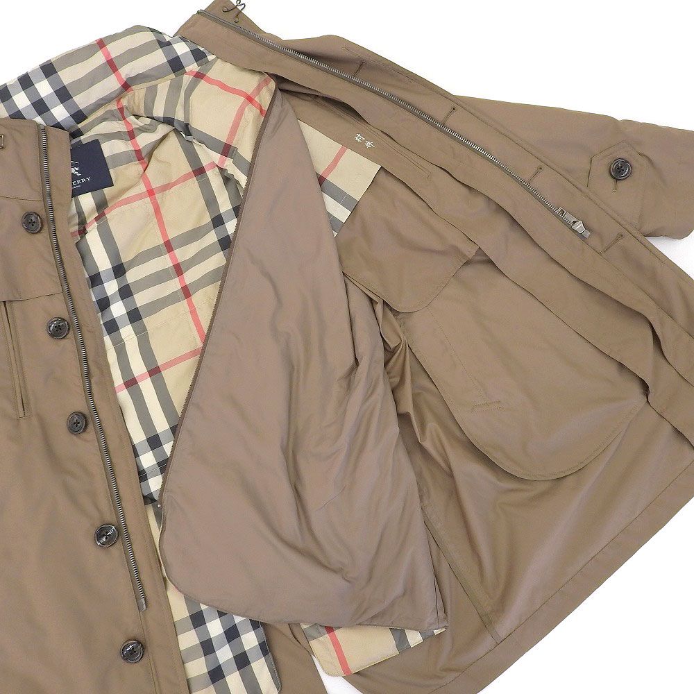 【BURBERRY LONDON】3way ダウンコートライナーノバチェック 美品 バーバリー ロンドン BURBERRY LONDON メンズ ノバチェック