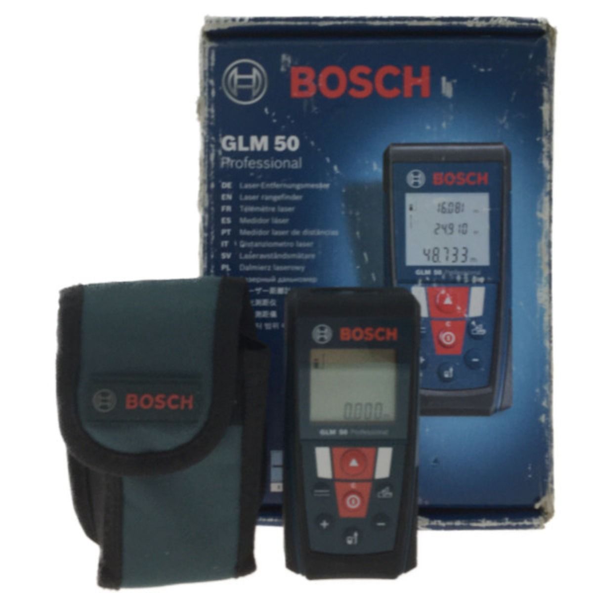 ▽▽BOSCH ボッシュ レーザー距離計 GLM50 ブルー x ブラック www