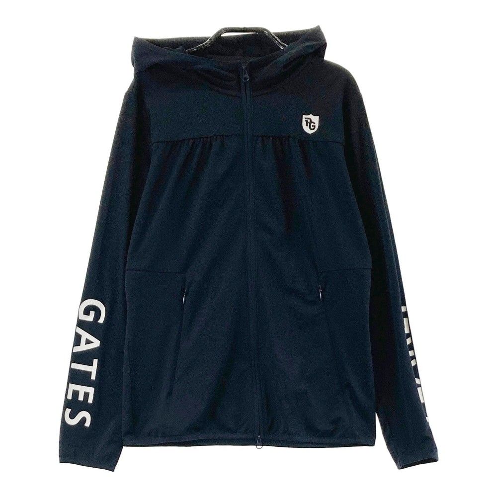 サイズ：0 PEARLY GATES パーリーゲイツ  フード付 ジップジャケット  ブラック系 [240101251087] ゴルフウェア レディース ストスト