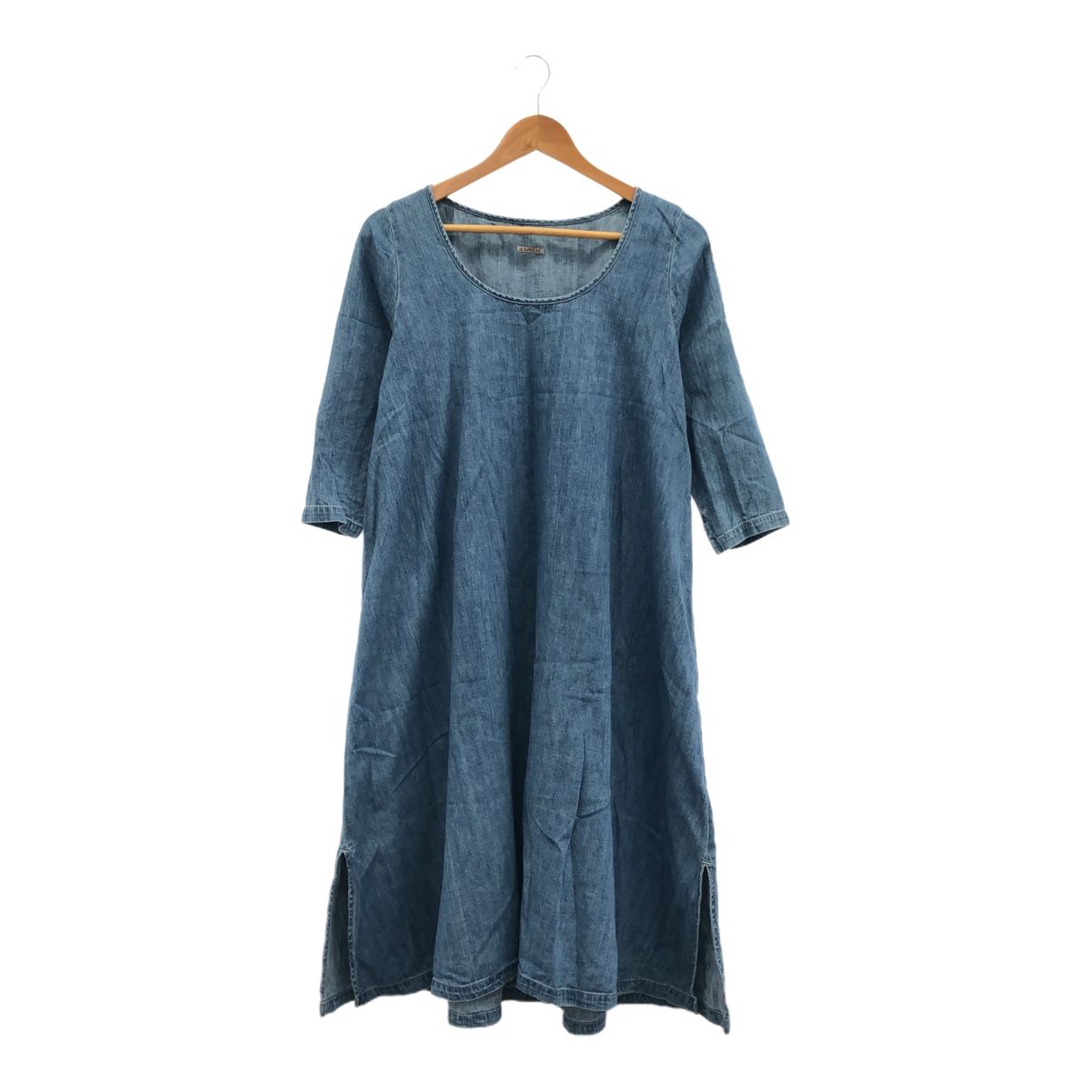 KAPITAL キャピタル デニムワンピース DENIM OP 日本製 ブルー コットン レディース S
