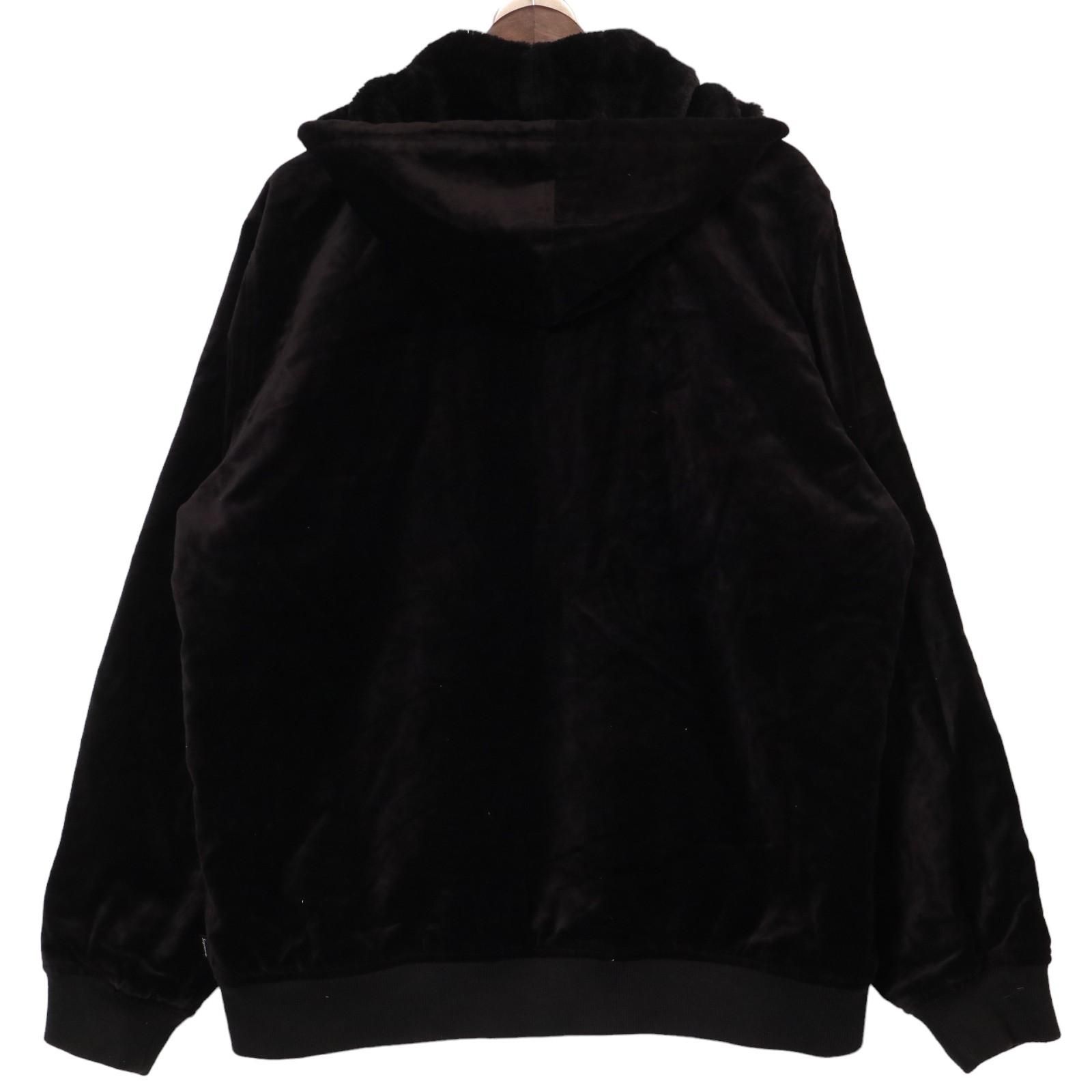 Supreme シュプリーム 14AW Velvet Hooded Bomber ベルベット