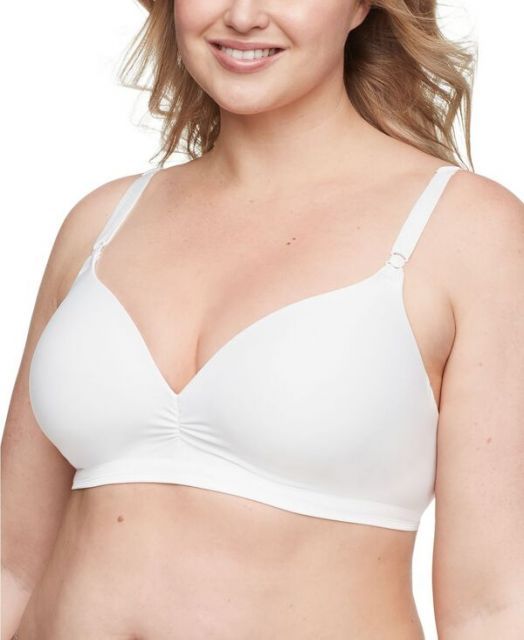 ワーナーズ レディース ブラジャー アンダーウェア Women s Play It Cool Wireless Lift Comfort Bra RN3281A White