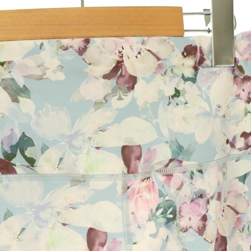  スカーラ SUKALA 24年 ウォーター プリントタンクトップ ヨガパンツ セットアップ L ライトブルー HK OS タンクトップ トップス