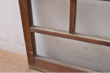  現状販売 ガラス窓 セット アンティーク建具 大正ロマン ノスタルジック 引き戸 ガラス戸 4～7営業日前後で発送 修理加工希望の方3ヶ月程で発送 R-069172 サッシ 窓 住宅設備
