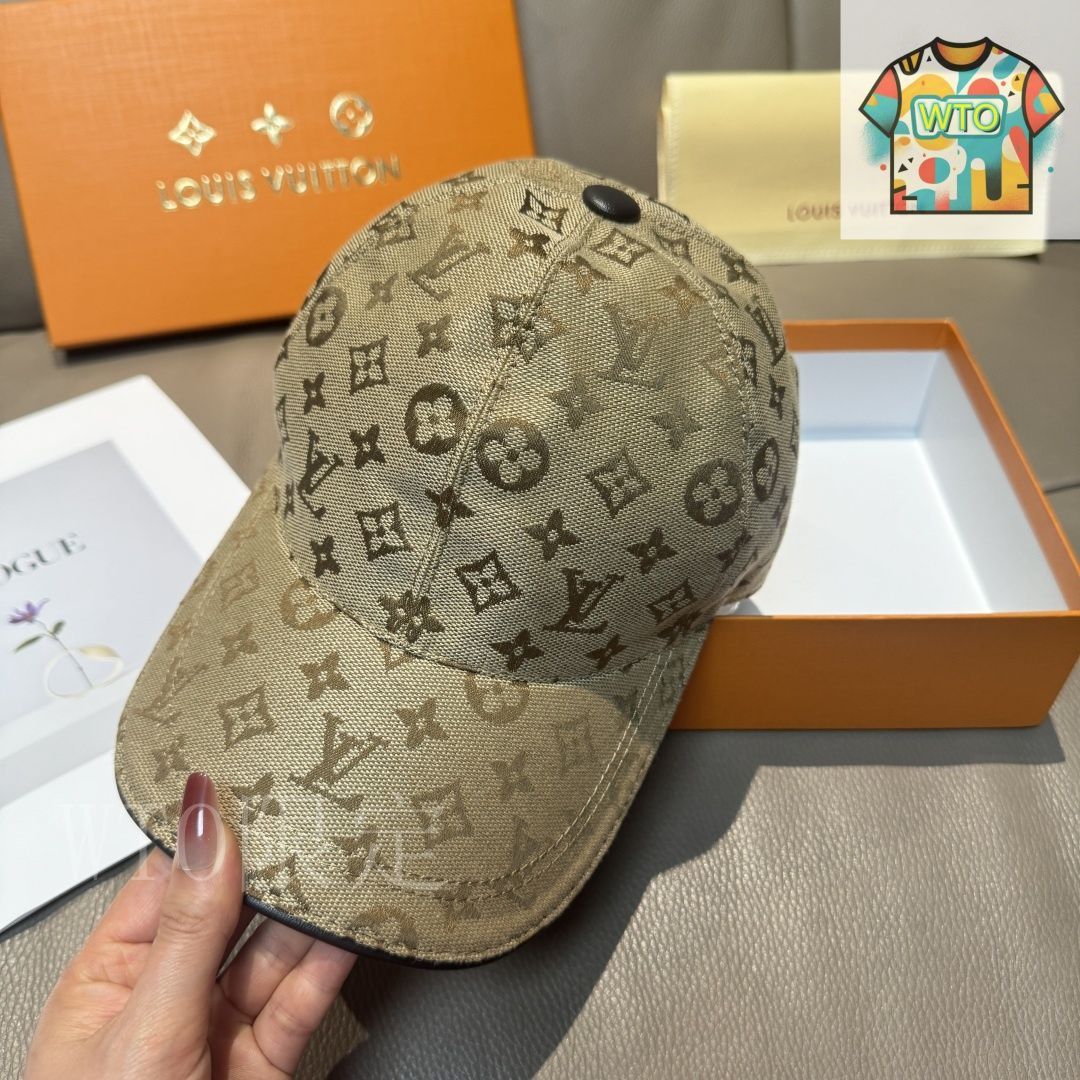 【夏のアウトドアのお供に♡】Louis Vuitton キャップ LV】メッシュキャップ◇モノグラム size 60 (Louis Vuitton