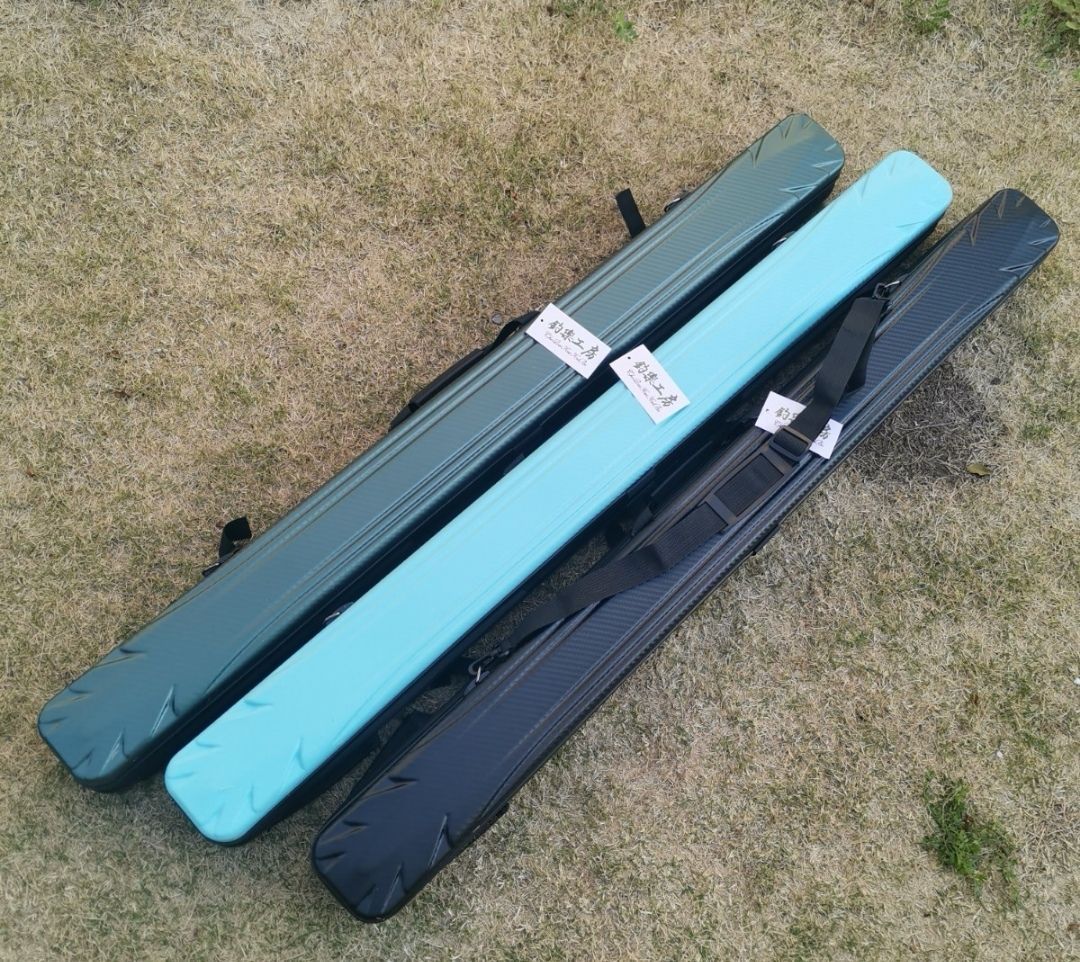新モデル 釣楽工房製釣り用ロッドケース 長さ130cm 幅12cm 奥11cm