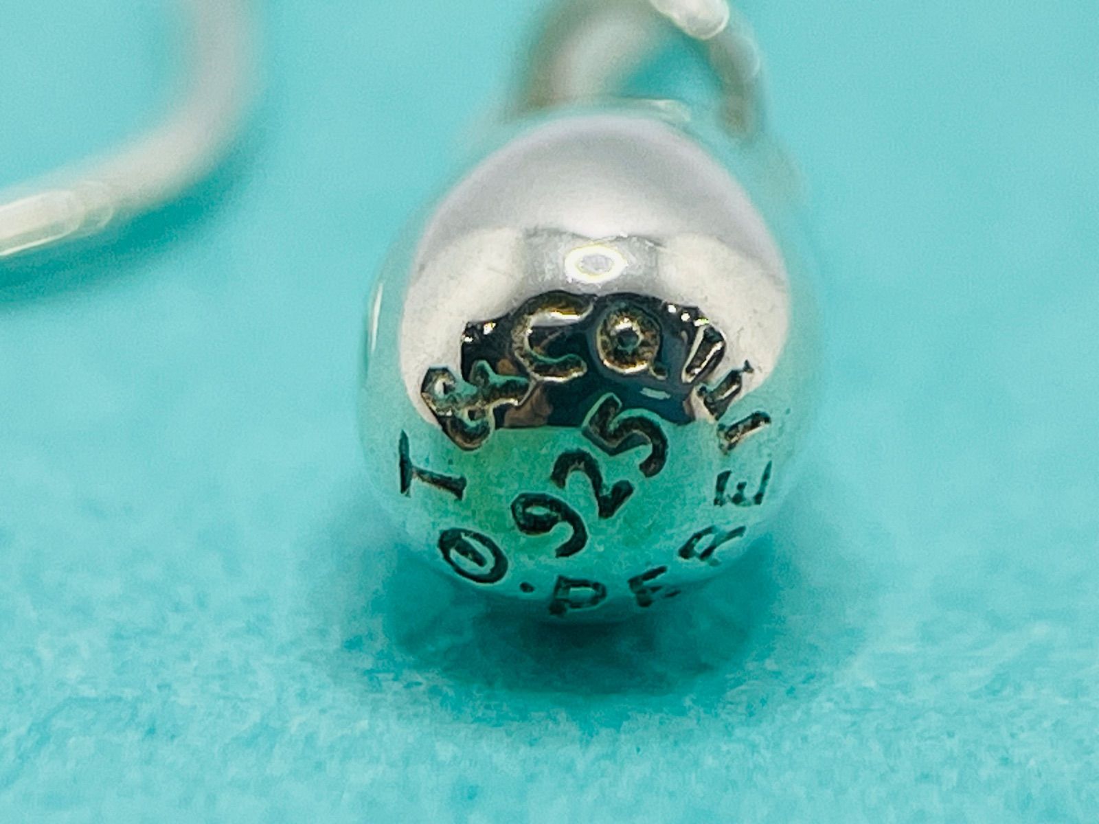 a020 送料無料 Tiffany&Co. 美品 ティファニー ティアドロップ