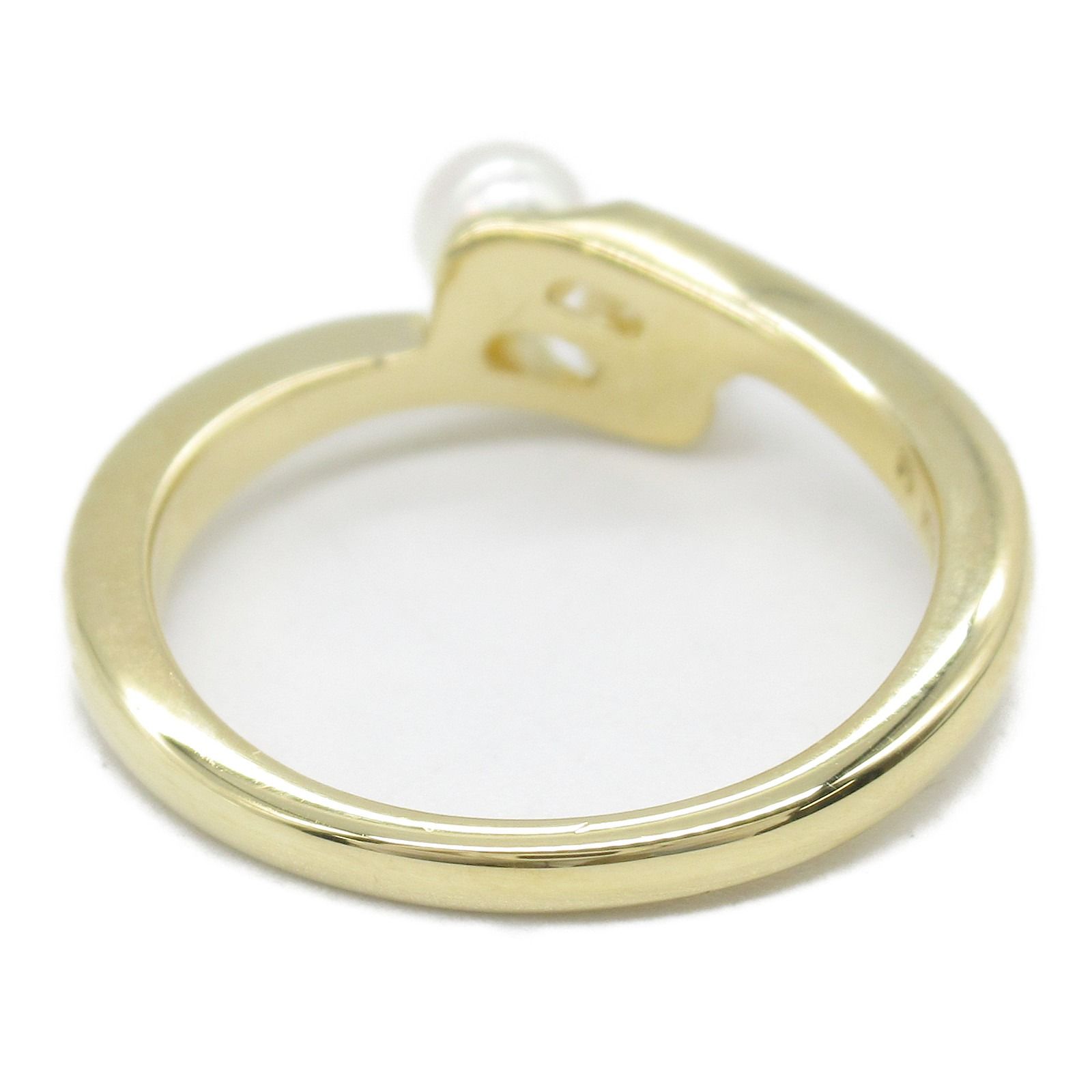 ミキモト MIKIMOTO リング・指輪 ベビーパール リング #8 K18