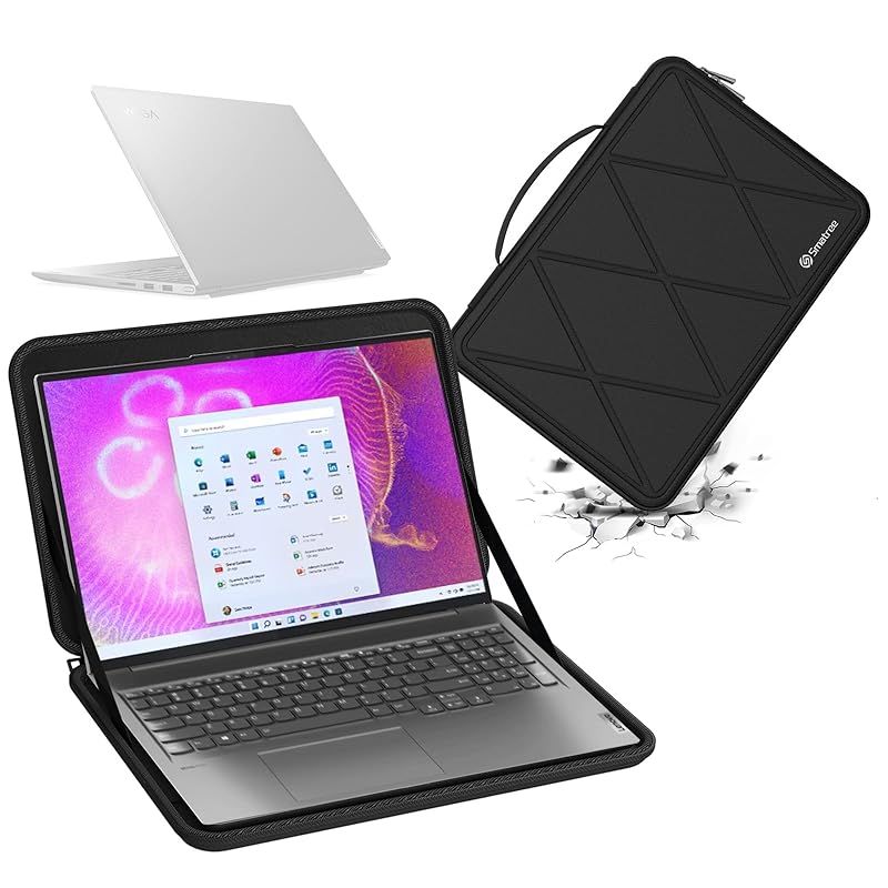 Smatree ハード EVA 保護スリーブケース 16インチLenovo Yoga Slim 7 Pro Gen 6 (16， AMD) ラップトップ用ハードケース 防水 360度耐衝撃(X8285)
