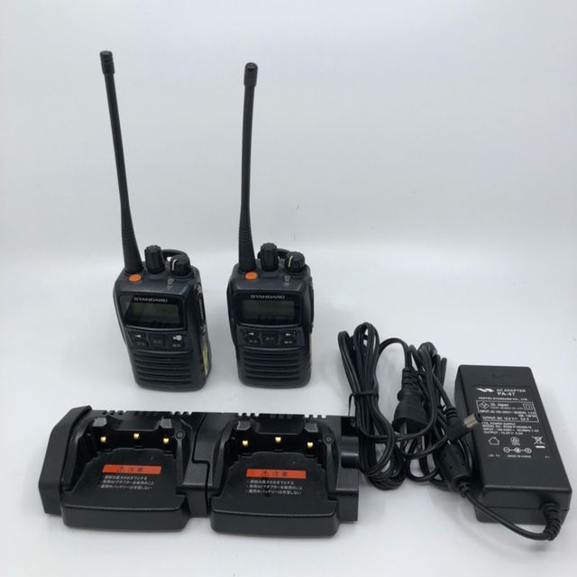 2台セット デジタル簡易無線免許局 バッテリー 充電器 付き 免許局 廃免 トランシーバー 無線機 mer0180