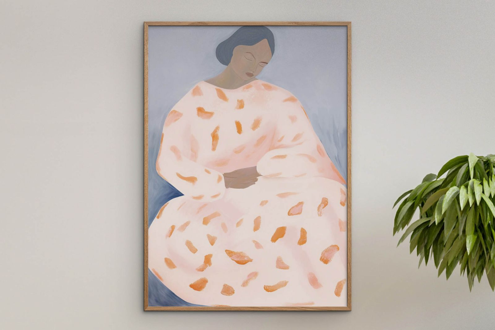 【在庫限り】【再入荷なし】Poster & Frame アートポスター 50&times;70cm Plessant 北欧 インテリア おしゃれ 人気 アートプリント/142x10117-50x70