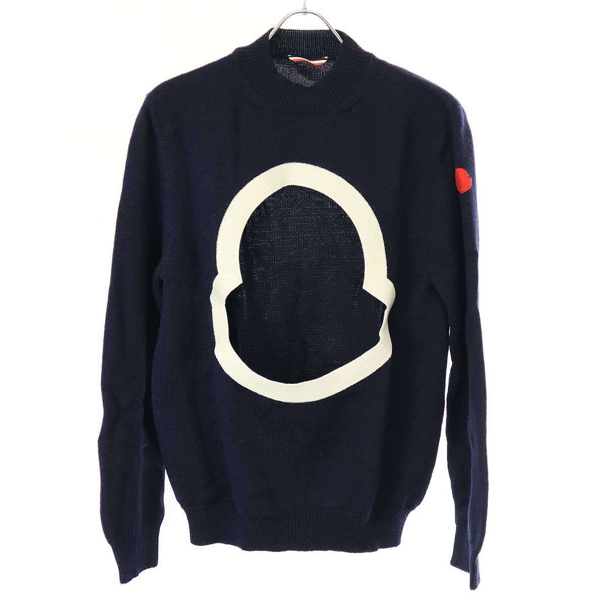 2 Moncler 1952 2 モンクレール 1952 MAGLIONE TRICOT GIROCOLLO ロゴ 