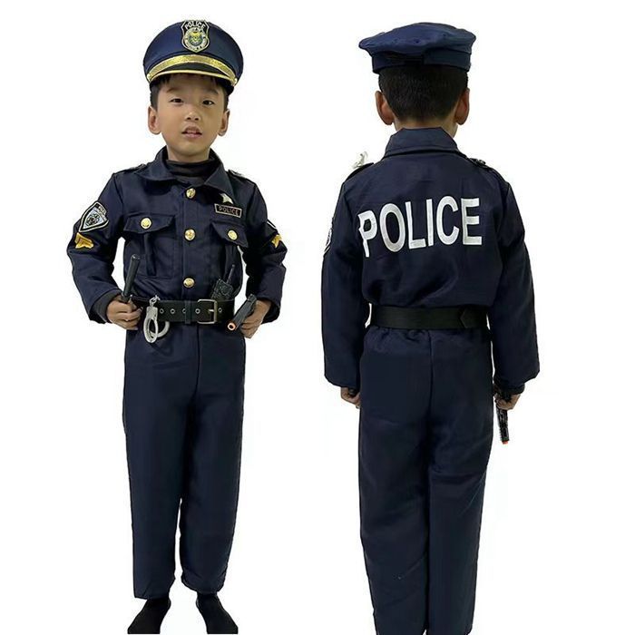 ポリス コスプレ 子供 男の子 警察官 キッズ 子ども ハロウィン クリスマス コスプレ衣装 コスチューム 子供服 警察 警官 仮装 発表会 パーティー プレゼント かわいい 学校 保育園 幼稚園 ハ