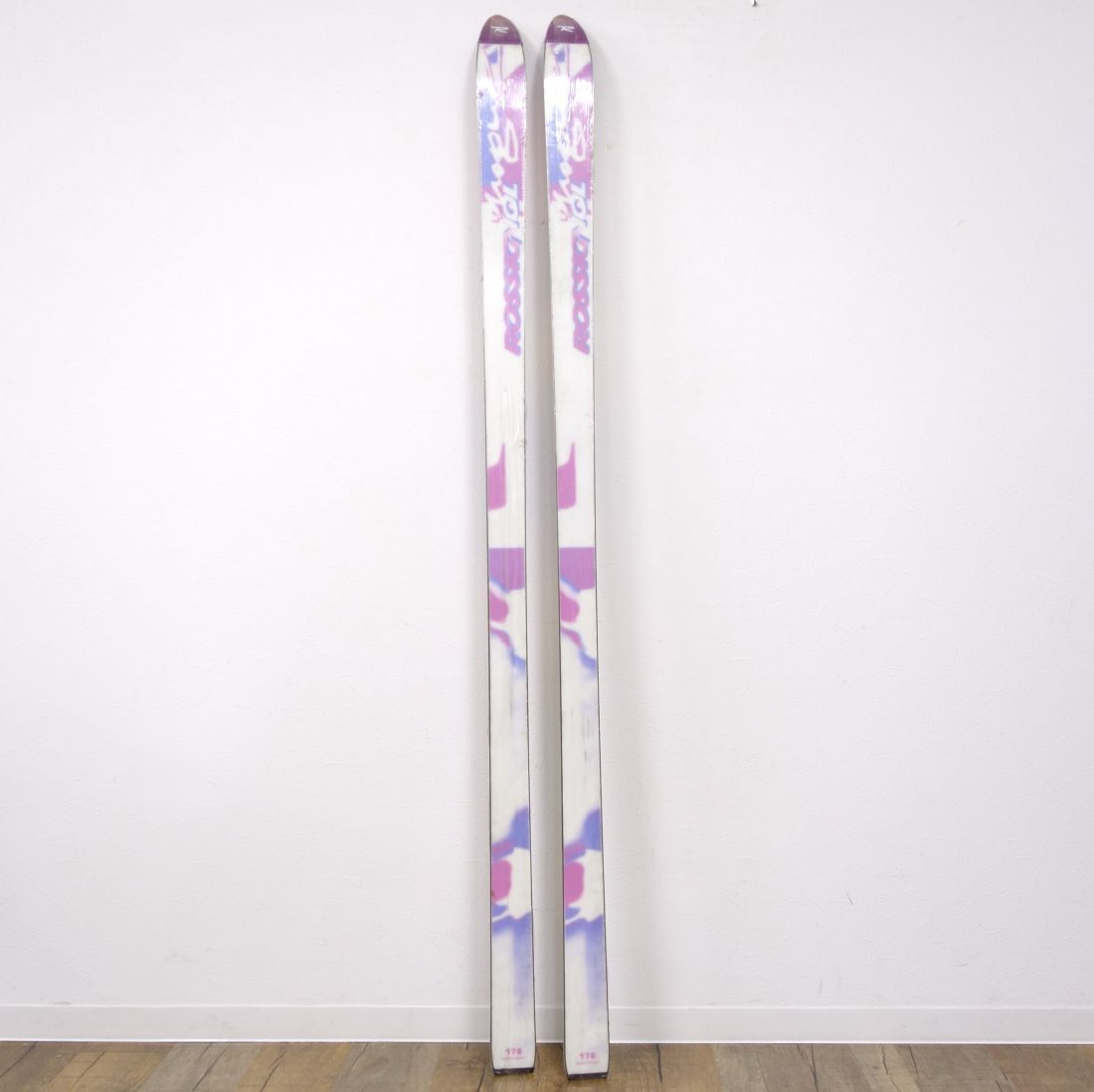 ROSSIGNOL - ロシニョール mogul lady 178cm センター 50ｍｍ レーシング スキー アウトドア 約1570ｇ(一本あたり) ロシニョール mogul lady 178cm センター 50mm レーシング