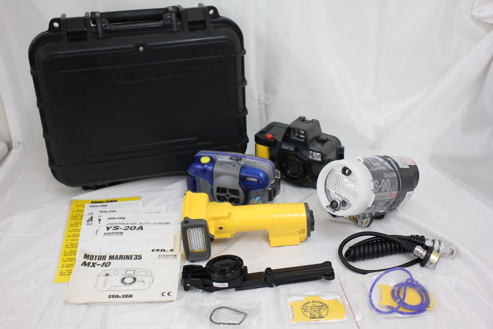返品保証 Sea-Sea Pro EX MX-5 II YS-90 DX YS-40A セット e773