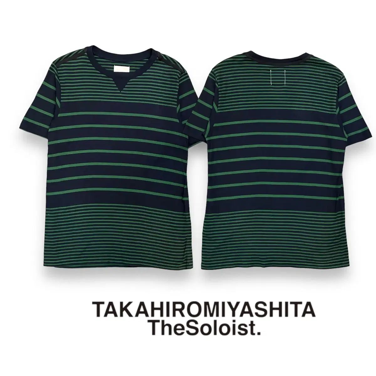 雷市場（ポンジャン）商品韓国直送】TAKAHIROMIYASHITATheSoloist.(タカヒロミヤシタザソロイスト.) ストライプ 半袖Tシャツ  - メルカリ