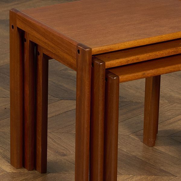 デンマーク ヴィンテージ ネストテーブル 北欧 サイドテーブル