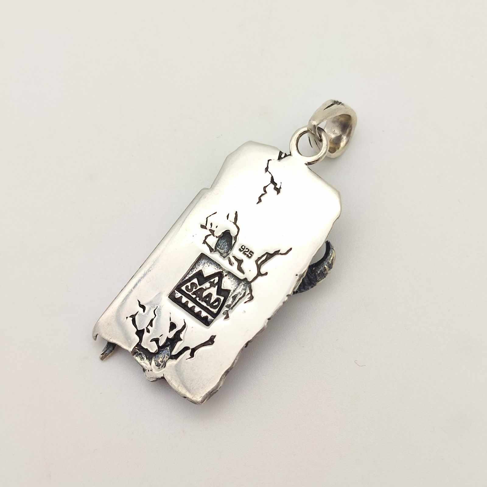 SAAD ネックレストップ 中古・古着通販】SAAD (サード) シルバーネックレストップ