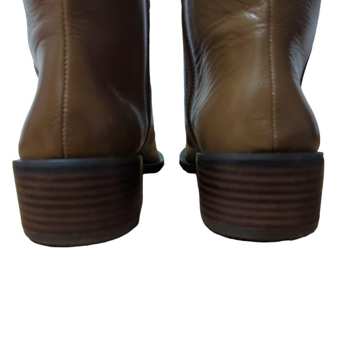 最高の品質！ LOUNIE ルー二ィ ロングブーツ 24〜24.5cm 牛革