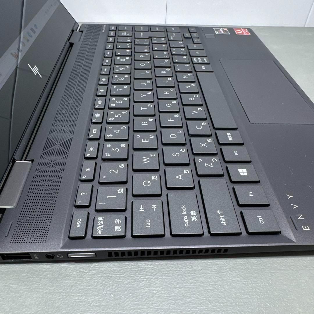 ENVYアッシュブラックx360☘Ryzen5☘NVMe512
