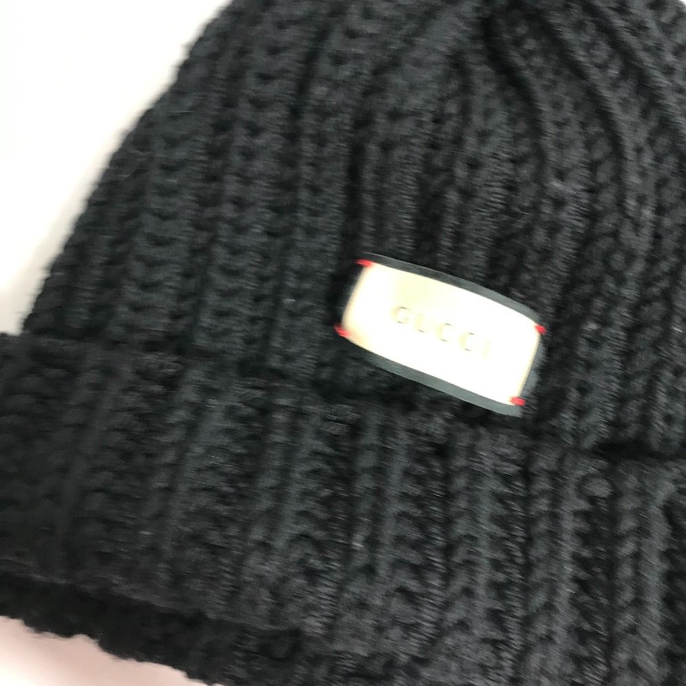 【国内発送】GUCCI 652656 ロゴ付 ウールニット キャップ 国内発送】GUCCI 652656 ロゴ付 ウールニット キャップ