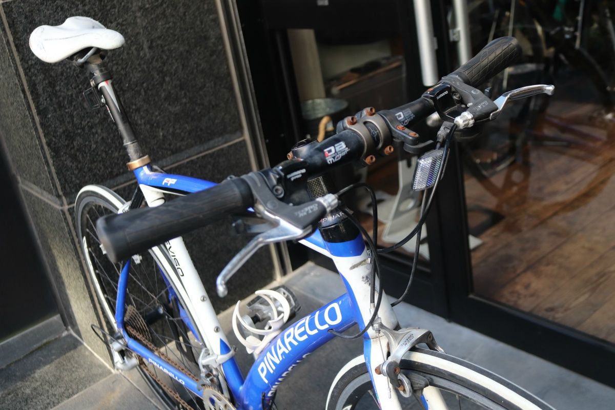 ピナレロ PINARELLO トレビソ TREVISO 2011 540サイズ シマノ ソラ 9S アルミ クロスバイク フラットバーロード  【南麻布店】 - 売り切り商品