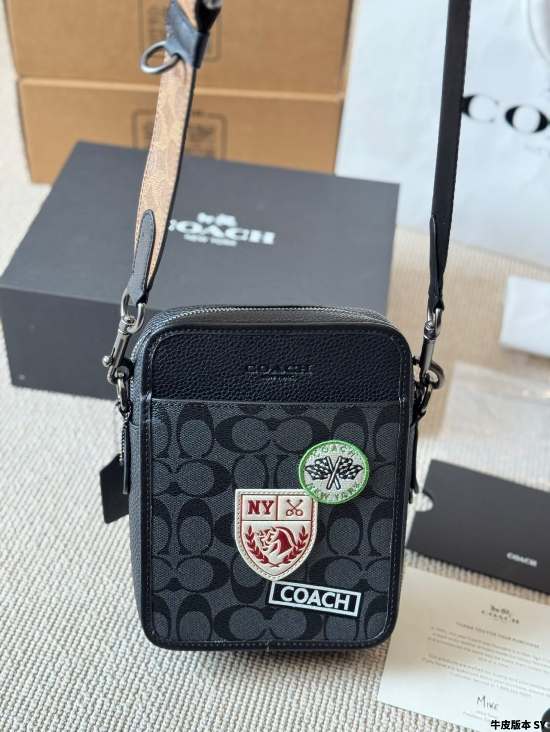 今日特価】Coach New Sullivan Crossbody Bag - クーチ スリバン