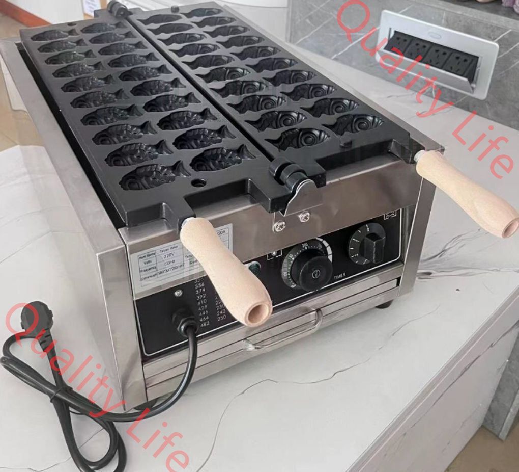 業務用 電気 ミニたい焼き器 業務用たい焼き器 ミニ タイ焼き 鯛焼き 20匹 単相 100V