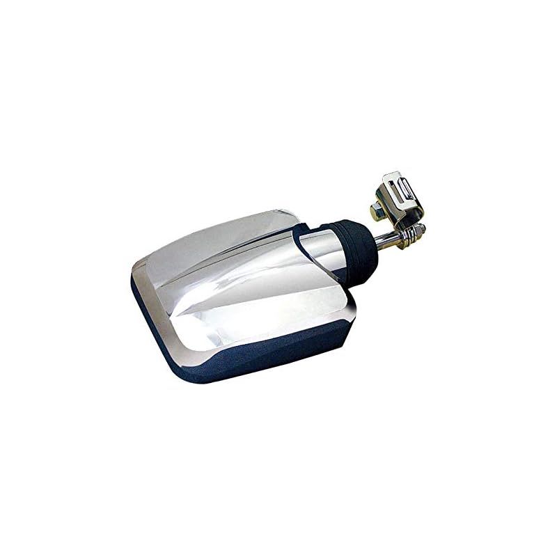 70s当時物NOSビンテージラウンドミラー サテンTOYOクランプ付属2本