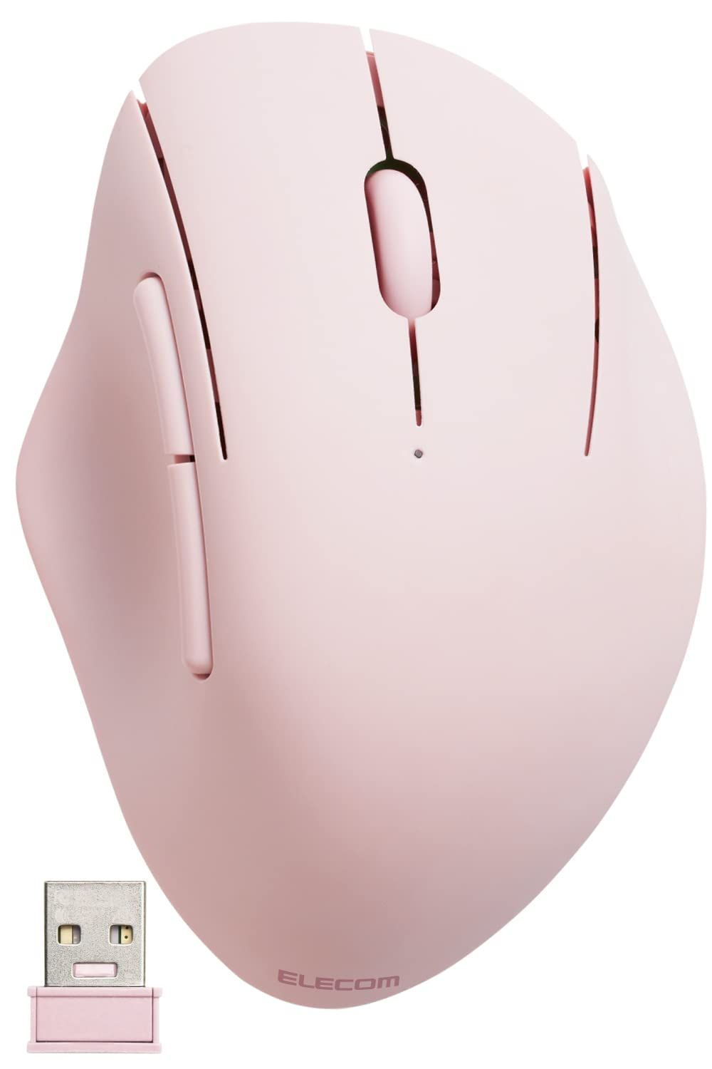 5ボタン 抗菌 ピンク 静音 無線2.4GHz SHELLPHA M-SH20DBSKPN ワイヤレスマウス マウス エレコム