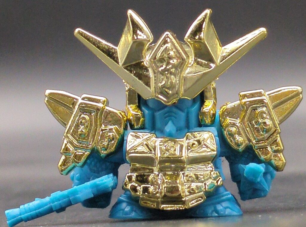 バンダイ SDガンダムR 2 SPECIAL 烈破頑駄無 烈破の鎧タイプ 青色
