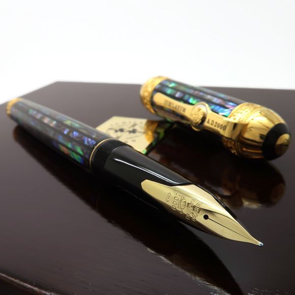 NAMIKI ナミキ 万年筆 キリスト生誕2000年記念 18K 750 高級 NAMIKI ナミキ 万年筆 キリスト生誕2000年記念 18K 750 高級