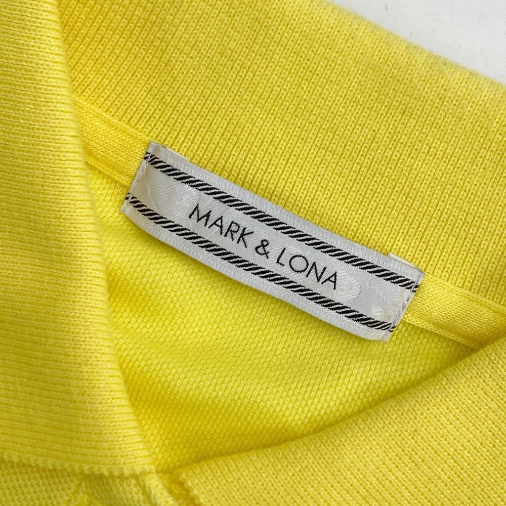 サイズ XS MARK-LONA マークアンドロナ 半袖ポロシャツ イエロー系 240101423941 ゴルフウェア レディース ストスト MOOIMEC_CO_ZA
